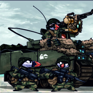 CV90 GAMING MAT