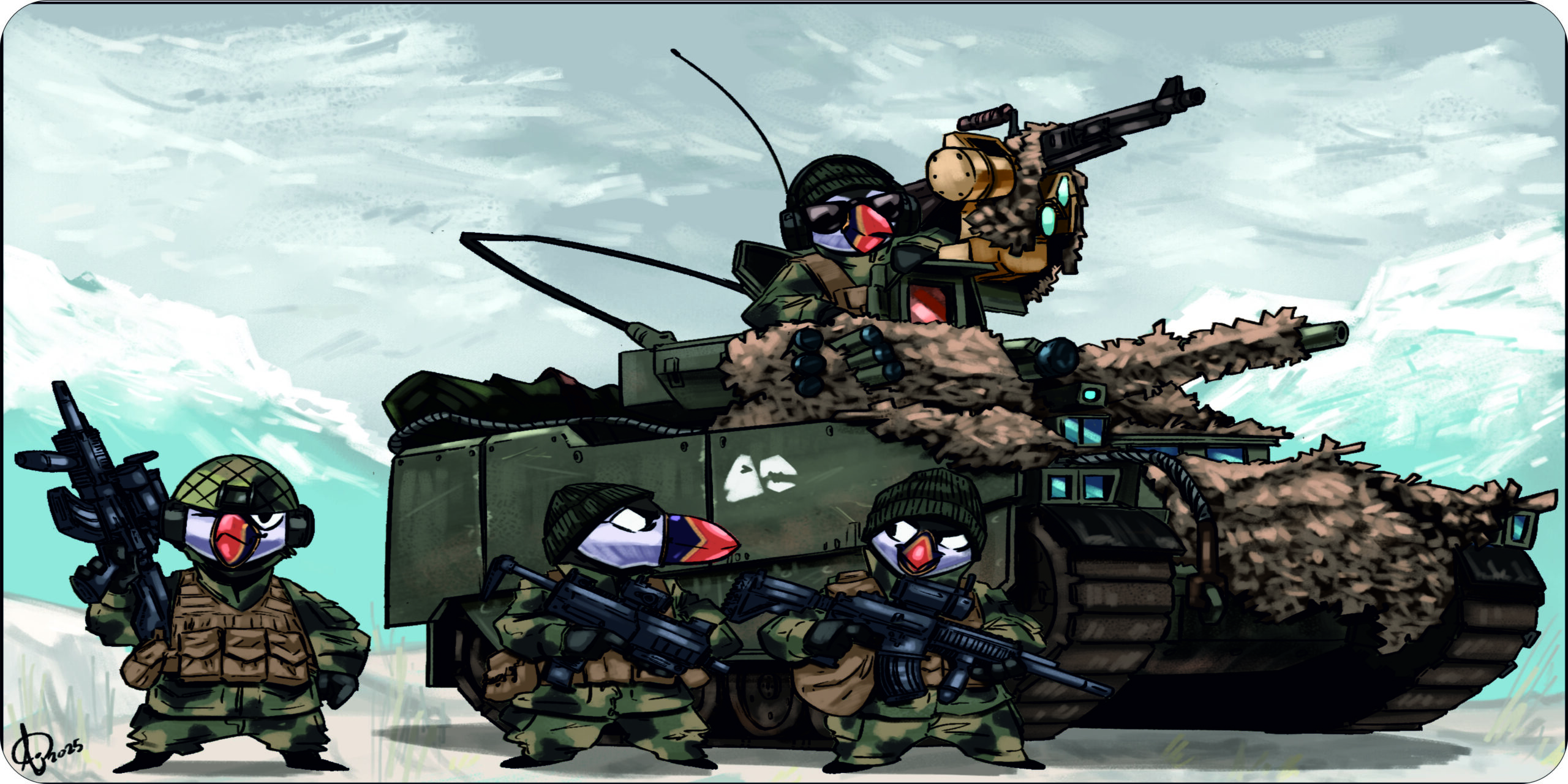 CV90 GAMING MAT
