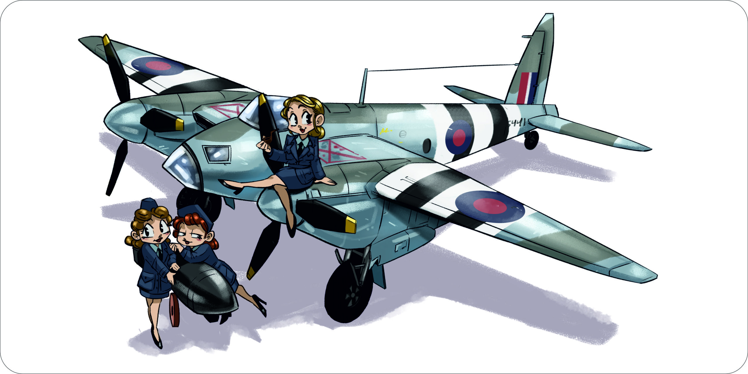 D-Day Mosquito GAMING MAT