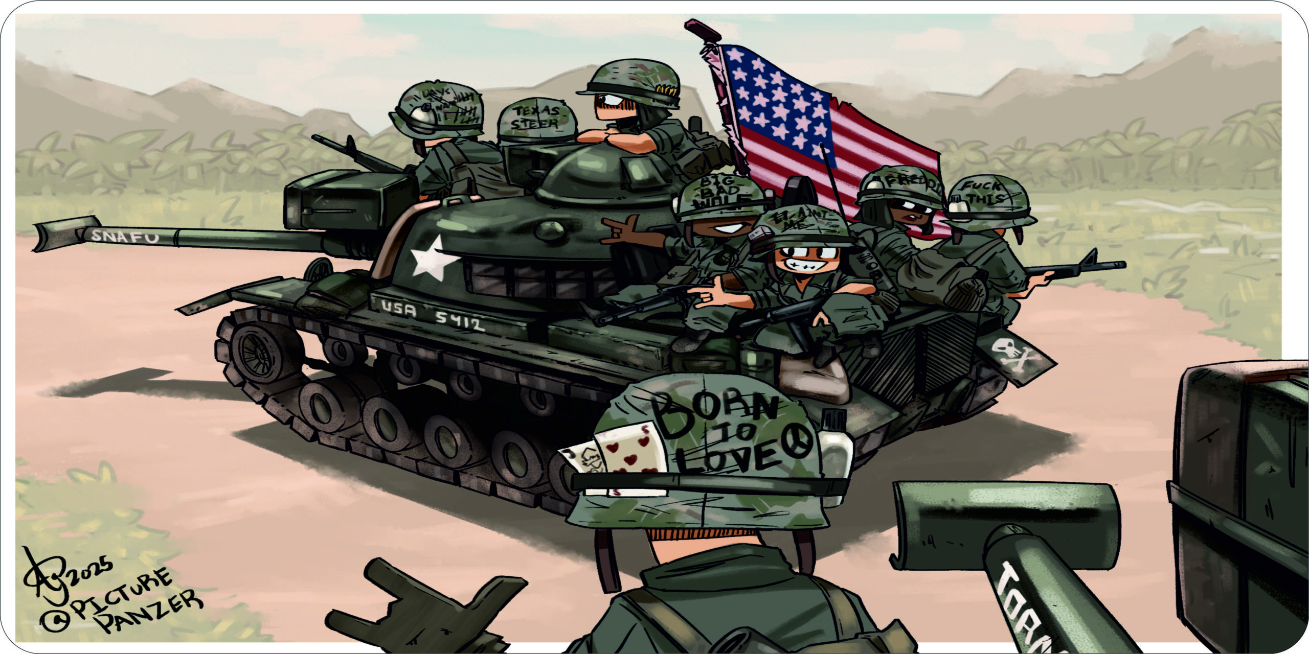 M48 PATTON GAMING MAT