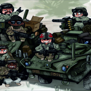 M1126 STRYKER GAMING MAT
