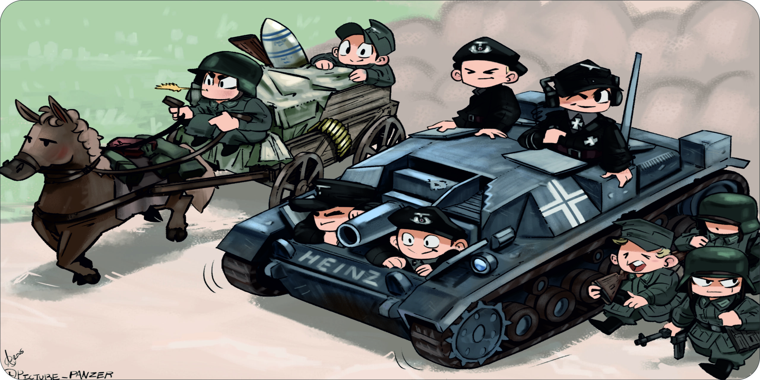 STUG III GAMING MAT