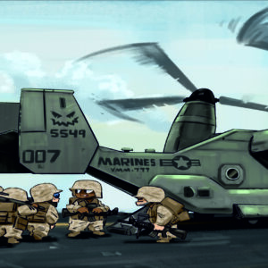 V-22 OSPREY GAMING MAT