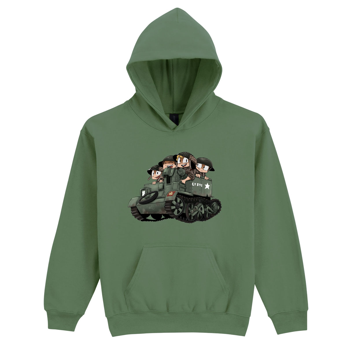Children's Allied Bren Gun Carrier Hoodie